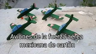 AVIONES DE GUERRA DE CARTÓN (aviones de combate hechos de cartón, FAM)