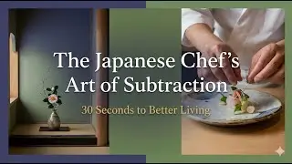 30 Seconds to Better Living: The Japanese Chef&rsquo;s Art of Subtraction