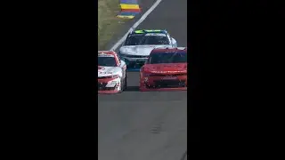 Shane van Gisbergen spins while racing teammate Connor Zilisch!