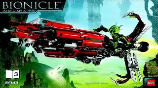 LEGO instructions - Bionicle - 8943 - Axalara T9 (Book 3)