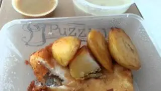 Chicken chop set meal Puzzini Swedish Pizza