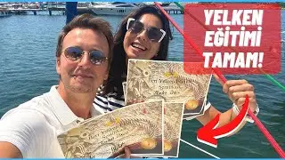 DENİZDE YAŞAMAK: Yelkenli Tekne Eğitimi ⛵(Tekne nasıl kullanılır? VLOG)
