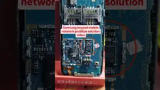 Samsung Keypad mobile Network Problem Jumper Solution #trending #repair #viralshorts