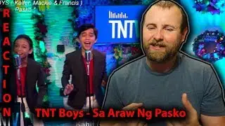 TNT Versions: TNT Boys - Sa Araw Ng Pasko REACTION