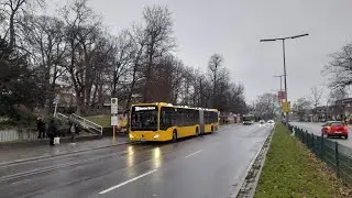 Mitfahrt im kompletten 316/118 von Glienicker Brücke bis U Krumme Lanke im MB GN 22 Hybrid 8336
