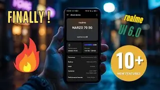 🔥 Realme Narzo 70 5G Latest Update | RMX3869_15.0.0.710(EX01) Best Features + Bugs! #realmeui6