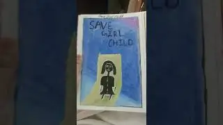 save girl child drawing example