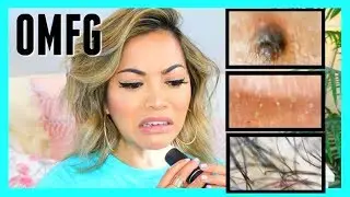 How My Makeup & No Makeup Looks UNDER A MICROSCOPE! (nasty af omg)