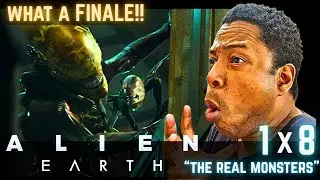 🔥Did NOT Expect that! 😱 ALIEN EARTH FINALE!! Episode 8 Reaction | 