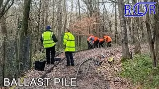 Ballast Shovelling | Ruislip Lido Railway | Live Cam