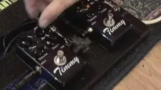 Paul Cochrane Timmy versus Timmy overdrive pedal Breadboard vs PCB