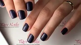 GelLac Base&Finish JN & Colour Gel Oxford Ink Get Nails