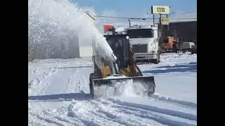2013 Cat 242B3 with Schulte 74
