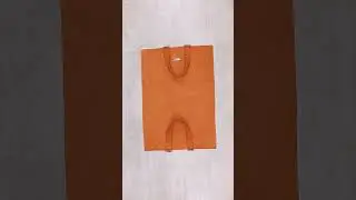 Cute tote bag in 5 minutes - diy tote bag easy to sew!  Miarti 🧵✂️