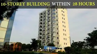 Living Building | 10-storey building in China constructed within  28 hours and 45 mins |