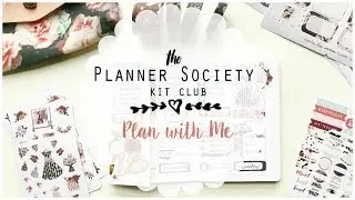 The Planner Society | January Plan with Me