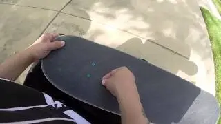 Skateboard Setup: First Person, Zero Deck 8.125