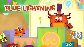 Blue Lightning ⚡ &ndash; Dinocity | Cartoons for Kids