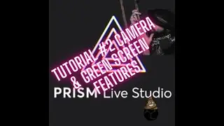 Prism Live Tutorial #2 Camera & Green screen features