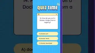 🚀 Docker Command Quiz! 🐳
