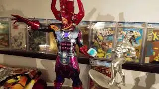 Sideshow Marvel statue collection room tour February 2018.