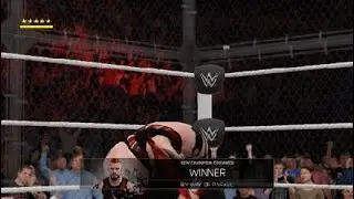 WWE 2K17: Antoine vs Jerry Potter Hell in a cell match for WWE Intercontinental Championship at WWE