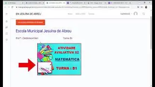 Como inserir link do Google Forms no AVAH