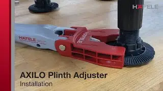 AXILO Plinth Adjuster Installation
