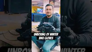 TVS Riding Gloves Unboxing 🧤 Touch Screen & Knuckle Protection