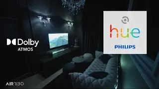 Home cinema Dolby Atmos - Demo Philips Hue Play HDMI Sync Box