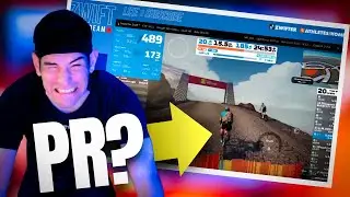 Zwift Tour of Watopia Stage 3: 🌋 Volcano KOM PR Attempt LIVE STREAM