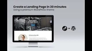 Create a Landing Page with a WordPress Premium Theme (2018): Part 10 - Testimonials Section