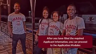 HOW TO NAVIGATE THE ADMISSION PORTAL