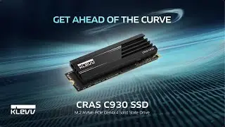 KLEVV CRAS C930 M.2 PCIe 4.0 SSD &ndash; Get Ahead of the Curve (featuring Flat-fin Designed Heatsink)(KR)