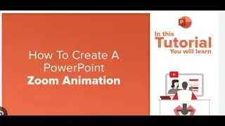 Tutorial on how to add Zoom Shrink Animation on a text in MS PowerPoint