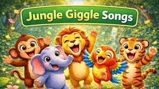 Welcome to the Giggle Jungle 🐵🌴 | Fun Animal Songs for Kids | Jungle Giggle Songs