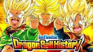 New infinite DB History Stage Super warrior Tag Team!? Team Realm of God Showcase DBZ Dokkan battle