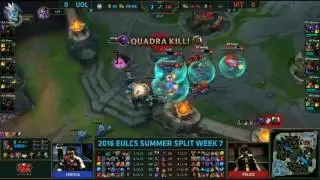 UOL vs VIT - Quadrakill EU 2016 Summer Split
