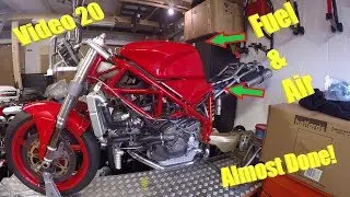 Thunderbike Race Prep Video 20   Ducati 748 Airbox and Fuel tank Fitting