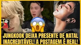 JUNGKOOK DEIXA PRESENTE DE NATAL INACREDITÁVEL! A POSTAGEM É REAL E ESTÁ MEXENDO COM OS FÃS! +