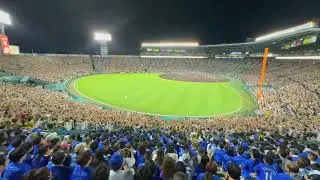 【甲子園球場】失点したビジター席の静けさ　阪神×DeNA