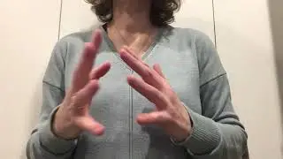 Auslan fingerspelling practise #57