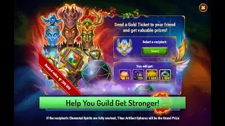Hero Wars &mdash; The Best Purchase in the Game! Nature Season Gold Ticket Gift Offer