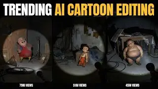 Trending Cartoon Video Editing | Motu Patlu Ai Video Kaise Banaye | Satyam Kushwaha