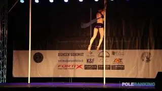 Meri Tuuli Roihankorpi Sirvi&ouml; - Finnish Pole Dance Championships 2017
