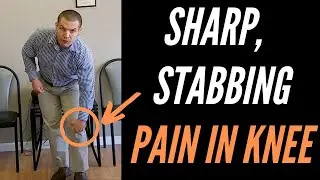 Sharp Stabbing Pain In Knee In Knee That Comes & Goes? Stop Sharp, Stabbing Pain In Front Of Knee