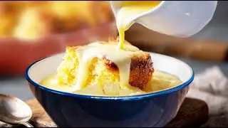 Pineapple Pudding: NO FAIL! Sponge cake recipe