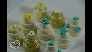 Como fazer trufas em formato de bolo - por Dany Trufas de Ouro
