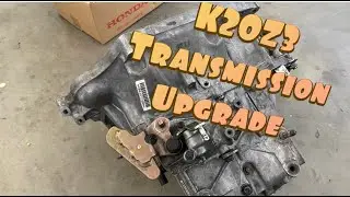 Как модифицировать трансмиссию K20Z3 для тросов переключения передач RSX и датчика скорости