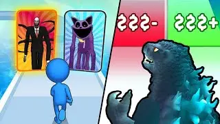 Monster Draft | Kaiju Run / All Level Gameplay: Android,iOS - New APK Update